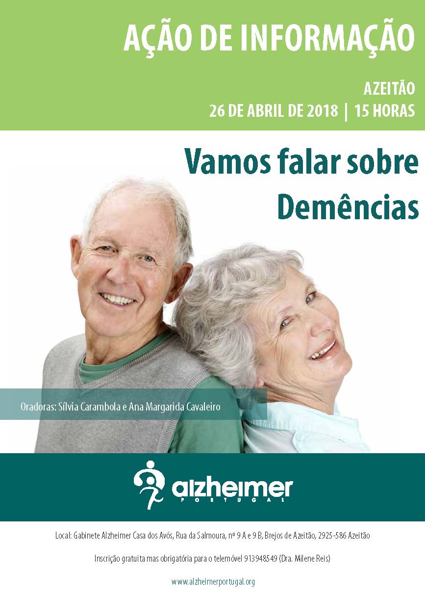 Ação de Informação «Vamos falar sobre Demências» - Associação Alzheimer ...